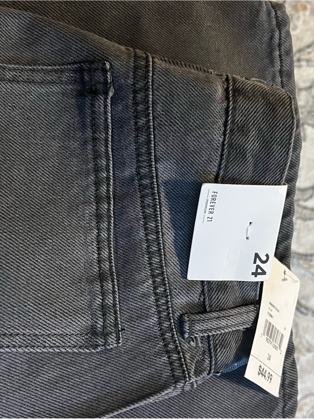 Forever 21 Black Wide-Leg Jeans with Stud Embellishments - Picture 7 of 7
